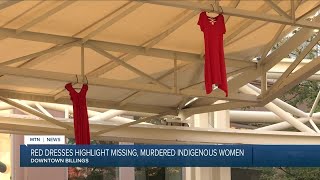 REDress Project remembers missing and murdered indigenous people in downtown Billings