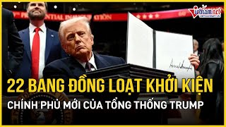 NÓNG: Chính phủ mới của Tổng thống Trump bất ngờ bị 22 bang đồng loạt khởi kiện | Báo VietNamNet