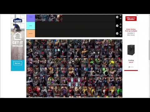 Injustice Gods Among Us All non gold characters ranked