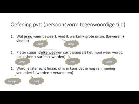 Werkwoordspelling Uitgebreide Uitleg - YouTube