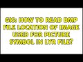 GIS: How to read BMP file location of image used for picture symbol in LYR file?