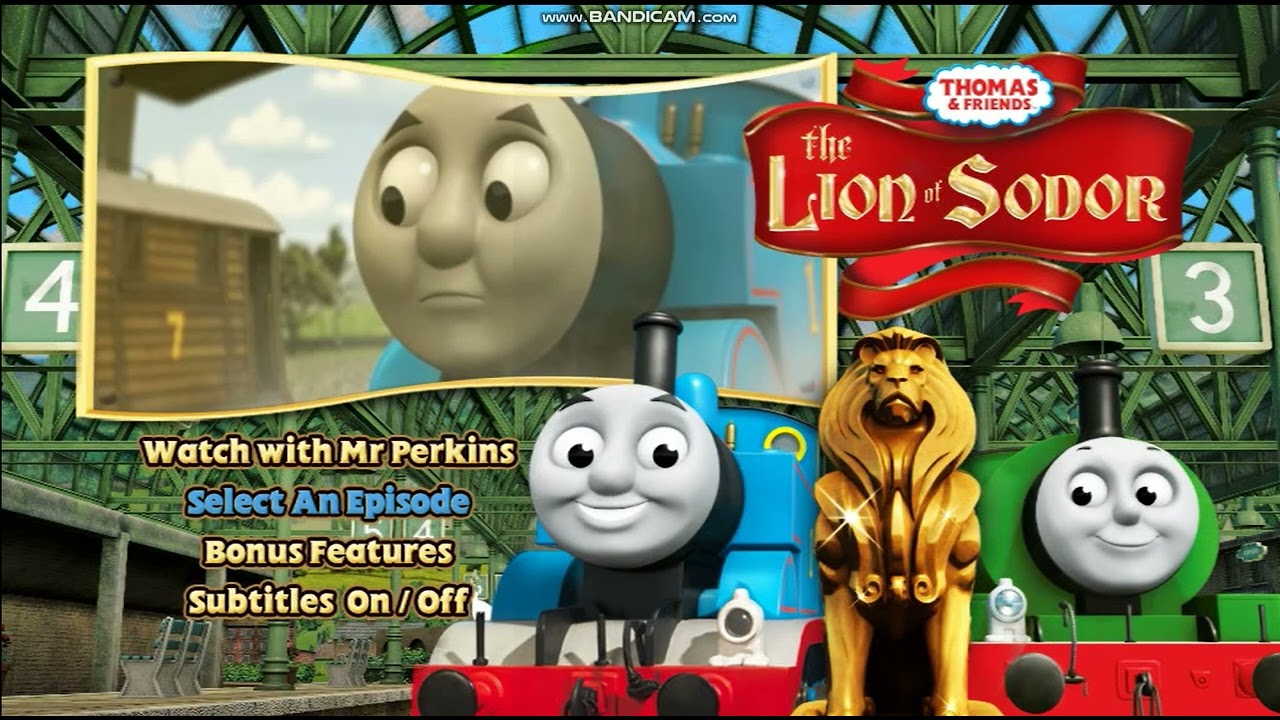 Thomas Friends Uk Dvd Menu Walkthrough The Lion Of Sodor