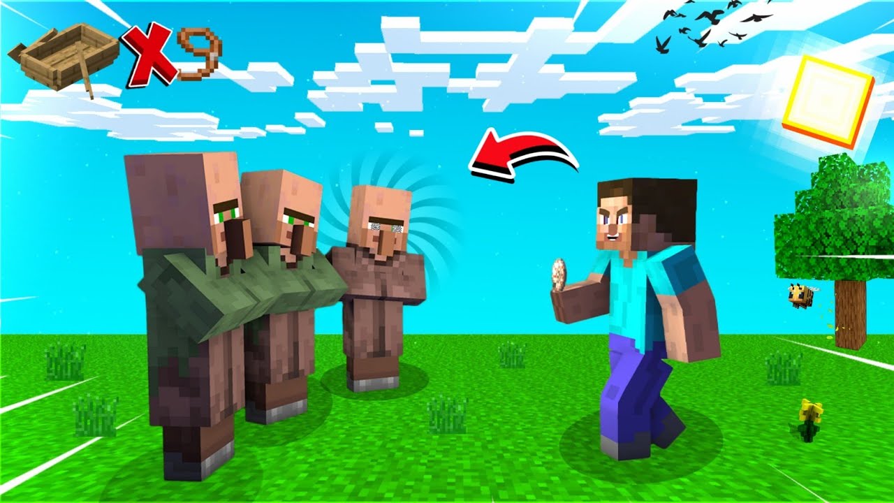 How To Move Villagers Minecraft