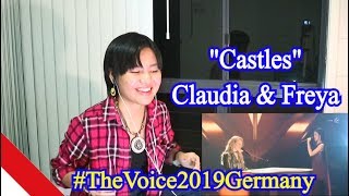 Claudia Emmanuela Santoso & Freya Ridings - Castles (REACTION)