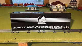 MTH Premier NS Heritage Series SD70ACe Unboxing and Running!