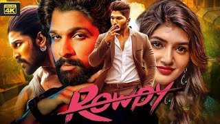 Rowdy Allu Arjun \u0026 Sreeleela 2025 Full HindiDubbed New Movie |Blockbuster SouthAction Movies #rowdy