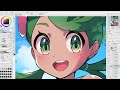 【ポケモン】簡単！仕上げテクニック【speed drawing clip studio paint】