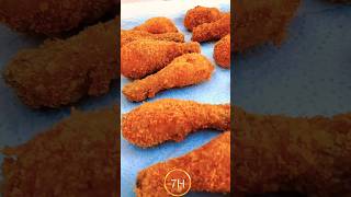 Breadcrumbs Coated Fried Chicken 🍗 😍 #food #chicken #fried