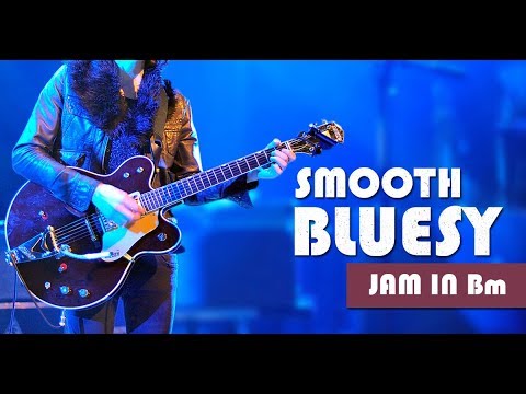 Smooth Blues Backing Track Jam In B Minor - YouTube