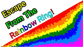 Rainbow Ring...! - 10 Times Eliminations Marble Race in Algodoo | 18 |