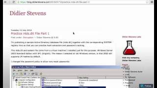 ntds.dit: Extract Hashes With secretsdump.py