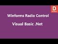 Visual Basic .Net WinForms Radio Button Control