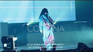 XG COCONA［4K］(RAP Solo) 1st world tour［The First Howl ］ Berlin & Brussels MIX