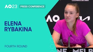 Elena Rybakina Press Conference | Australian Open 2023 Fourth Round