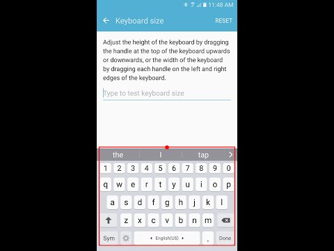 How To Change Keyboard Size Larger On Samsung Galaxy S7/Edge/S6/Note5/Note4 How To Change Keyboard Size Larger On Samsung Galaxy S7/Edge/S6/Note5/Note4
