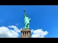 4k new york journey to the statue of liberty skyline ニューヨーク（アメリカ）〜自由の女神に行く方法をご紹介〜