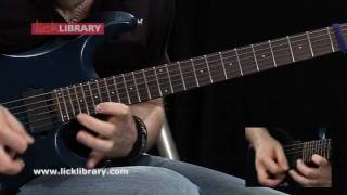 2 Minutes of Non-Stop Dimebag Darrell Style Licks - Guitar Solo Performance by Andy James