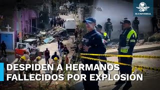 Hermanos, víctimas de explosión de pirotecnia en Chimalhuacán, serán sepultados este sábado