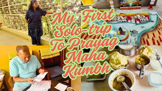 My First Solo Trip To Prayag Maha Kumbh | Spending 1 Lac Plus | Parents  Shocked |Good News Revealed