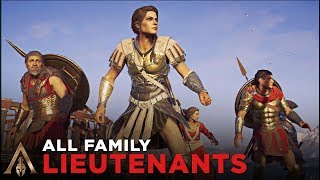 All Family Lieutenants On Board (Myrrine, Nikolaos, Deimos, Stentor) - Assassin's Creed Odyssey