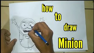Cara mudah menggambar Minion