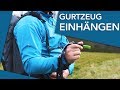 Gurtzeug richtig einhängen - Gleitschirmfliegen lernen | Flugschule Hirondelle, Weinheim