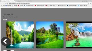 Create a slideshow using HTML5 , CSS3 and jQuery