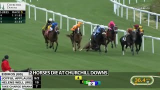 Horse deaths, 4 in 6 days, mar the start of Kentucky Derby week at Churchill Downs