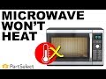 Microwave Troubleshooting: How to Diagnose a Microwave That Won't Heat | PartSelect.com