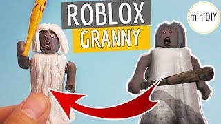 Granny In Roblox Horror Game Diy Roblox Toys Repaint - granny roblox games sis vs bro