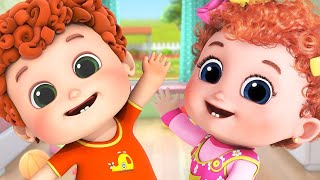 If You're Happy and You Know it Clap Your Hands Song (4K) | Kids Songs & Nursery Rhymes By Blue Fish