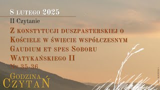 #GodzinaCzytań | II Czytanie | 8 lutego 2025