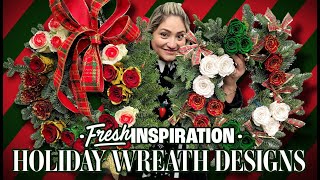 JFTV: #FreshInspiration Simple Holiday Wreath Designs with Olga