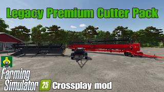 Legacy Premium Cutter Pack / FS25 crossplay mod