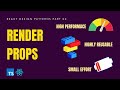 You must know about Render props design patten | React JS