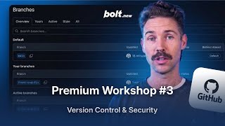Vibe Coding Security - Using Bolt.New for version control & security - Workshop #3