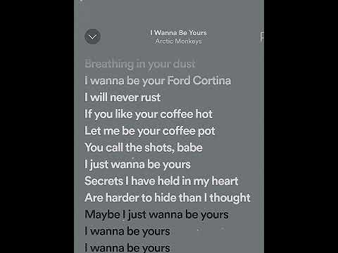 I Wanna Be Yours - Arctic Monkeys // Short Lyrics - YouTube