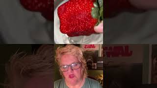 World’s Largest Strawberry #shorts #collab #strawberry