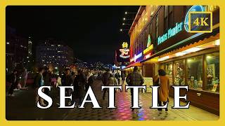 Exploring Seattle's Night Scenes: A Street Tour