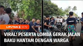 Lomba Gerak Jalan di Riau Ricuh, Peserta Lomba dan Warga Baku Hantam | Liputan 6