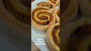 Flaky, buttery, and swirled to perfection! 🌀✨ #SpinWheelPastry #snacks #pastries #iftar