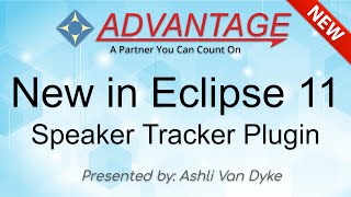 New in Eclipse 11: Speaker Tracker Plugin