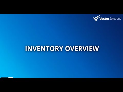 Vector Check It Inventory Overview Youtube
