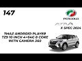 Perodua Ativa 2024_Tmaz Android Player TZ9 10inch 4+64G 8 CORE with Camera 360