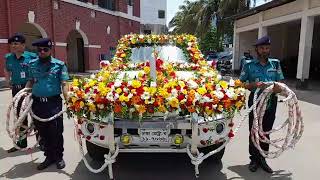 দেখুন পুলিশের সিনিয়র অফিসারদের কিভাবে বিদায় জানানো হয় তাদের কমস্থল হতে ।। BD Police News Update