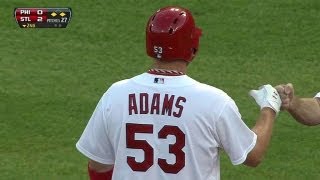 PHI@STL: Adams' chopper plates the game's first runs