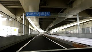 国道357号　東京湾岸道路　横浜ベイブリッジ・本牧地区（西行き）