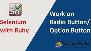Selenium with Ruby - Session 9: Work with Radio button