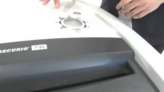 HSM Securio P44 HS L6 OMDD High-Security Shredder