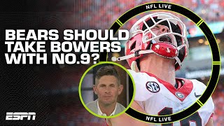 Dan Orlovsky thinks the Bears should take Brock Bowers with the No. 9 pick 👀 | N